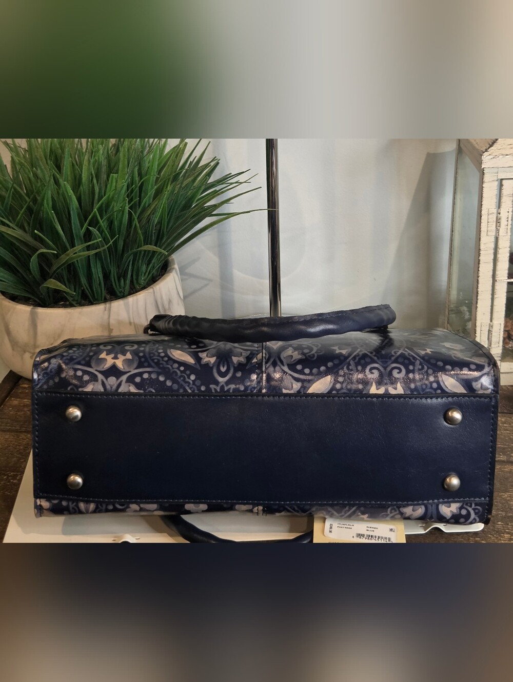 Patricia Nash Rienzo Satchel Italian Folklore Pattern - Picture 7 of 14